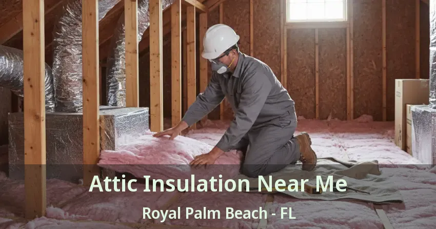Attic Insulation Near Me Royal Palm Beach - FL