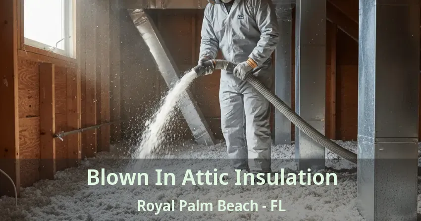 Blown In Attic Insulation Royal Palm Beach - FL