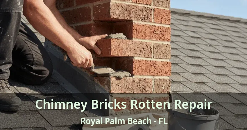 Chimney Bricks Rotten Repair Royal Palm Beach - FL