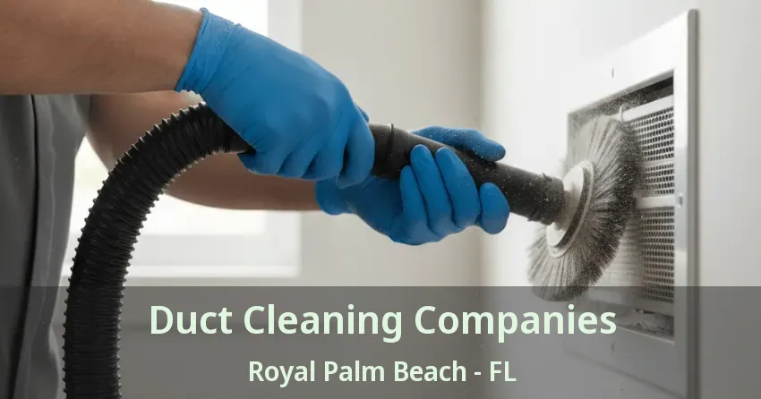 Duct Cleaning Companies Royal Palm Beach - FL
