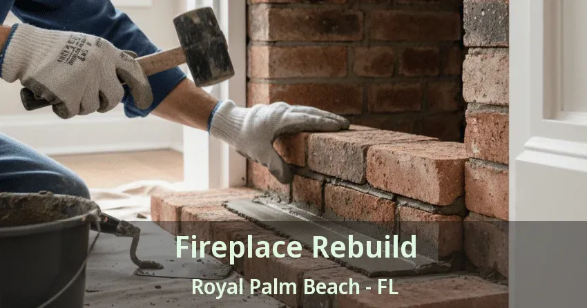 Fireplace Rebuild Royal Palm Beach - FL