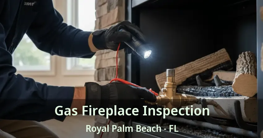 Gas Fireplace Inspection Royal Palm Beach - FL