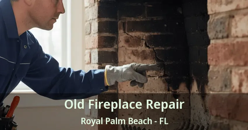 Old Fireplace Repair Royal Palm Beach - FL