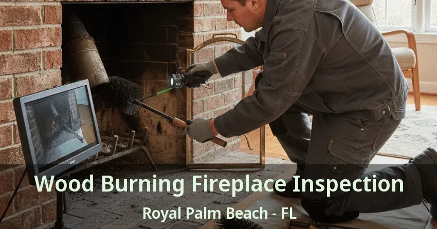 Wood Burning Fireplace Inspection Royal Palm Beach - FL